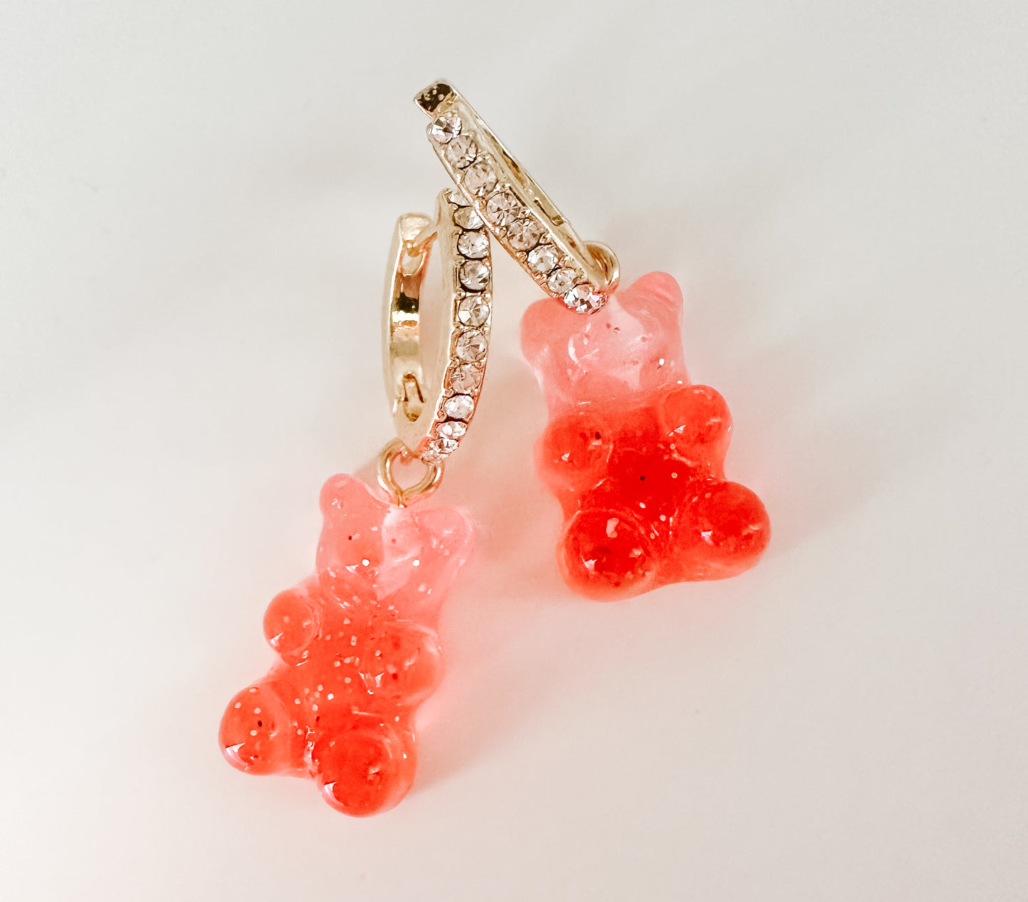 GUMMY BEAR EARRINGS GOLD