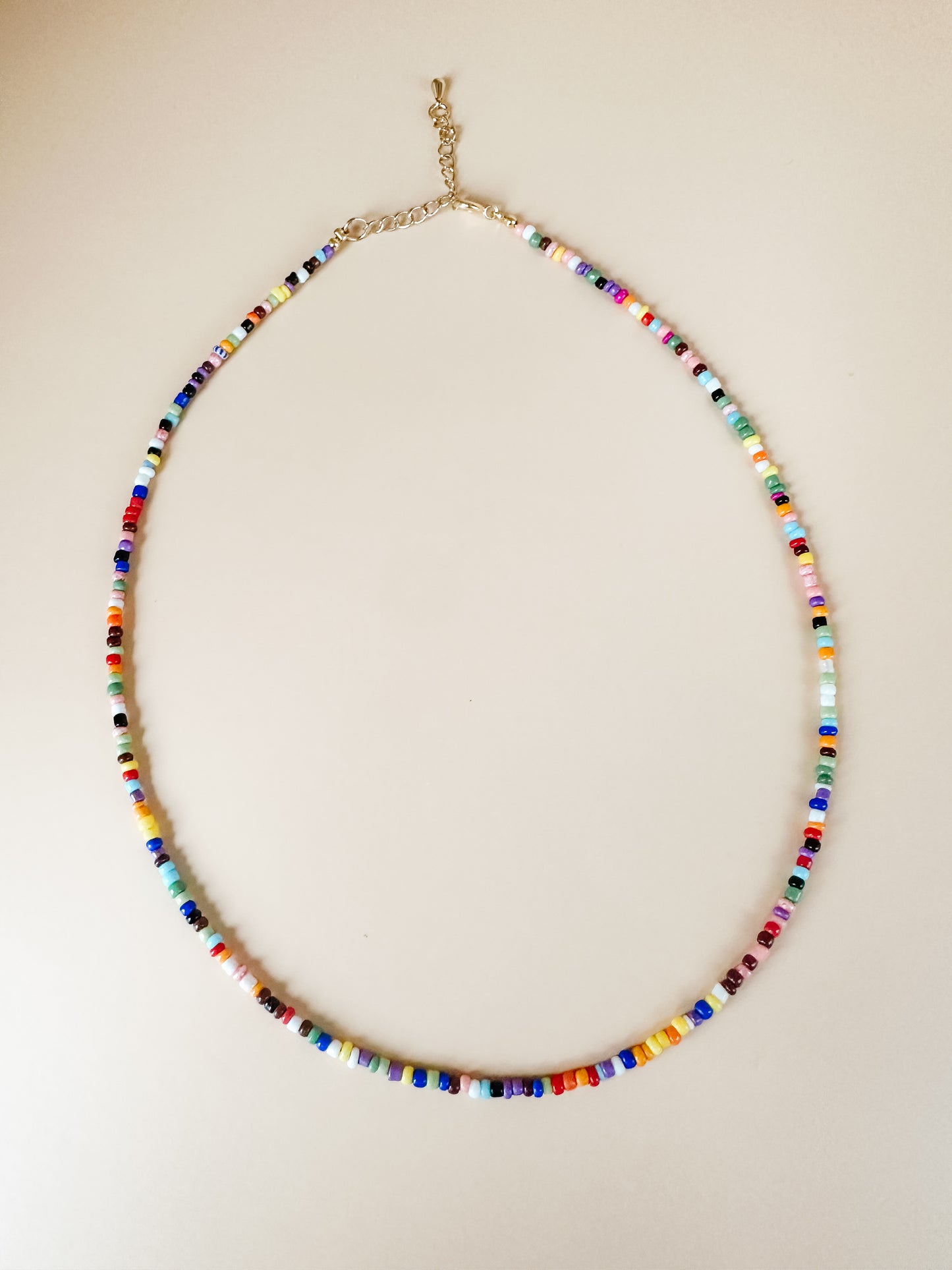 MULTI COLOUR SEED CHOKER