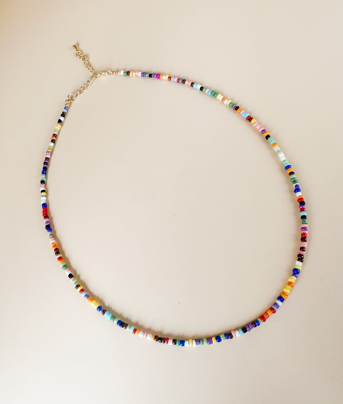 MULTI COLOUR SEED CHOKER