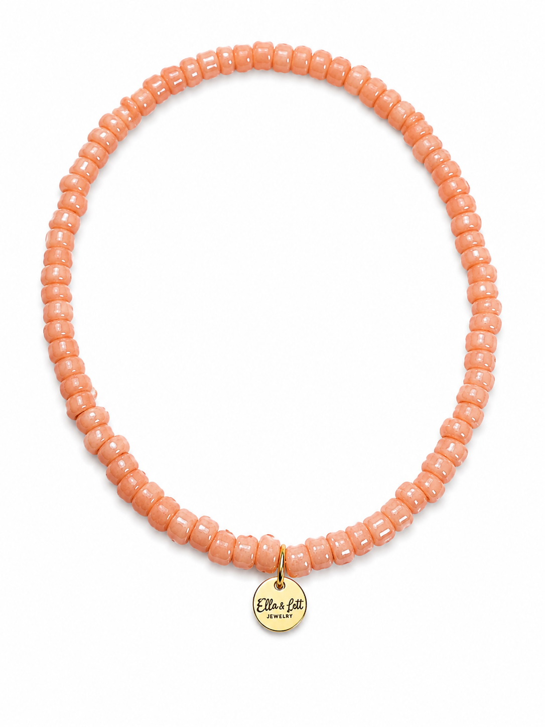 FUZZY PEACH ANKLET