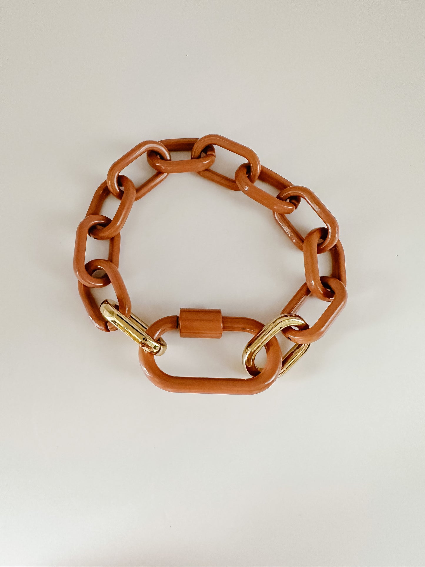 ENAMEL CHAIN LINK BARCELET
