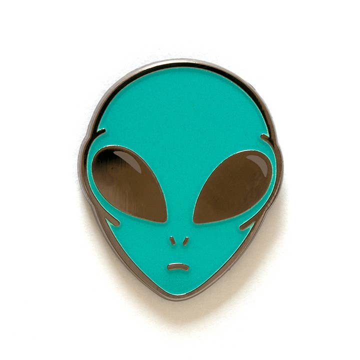 ALIEN PIN - GLOW IN THE DARK!