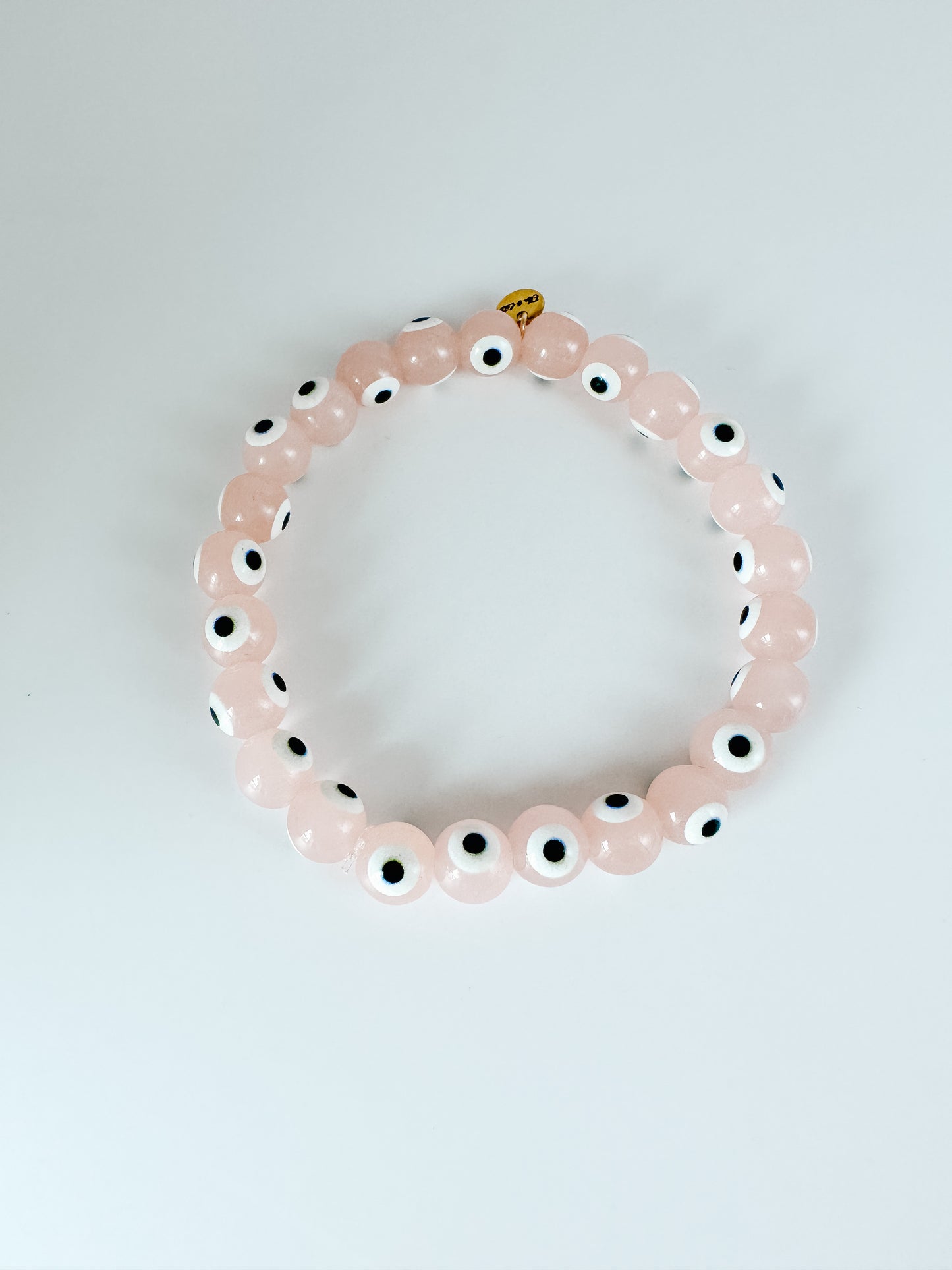 BLUSH EVIL EYE BRACELET