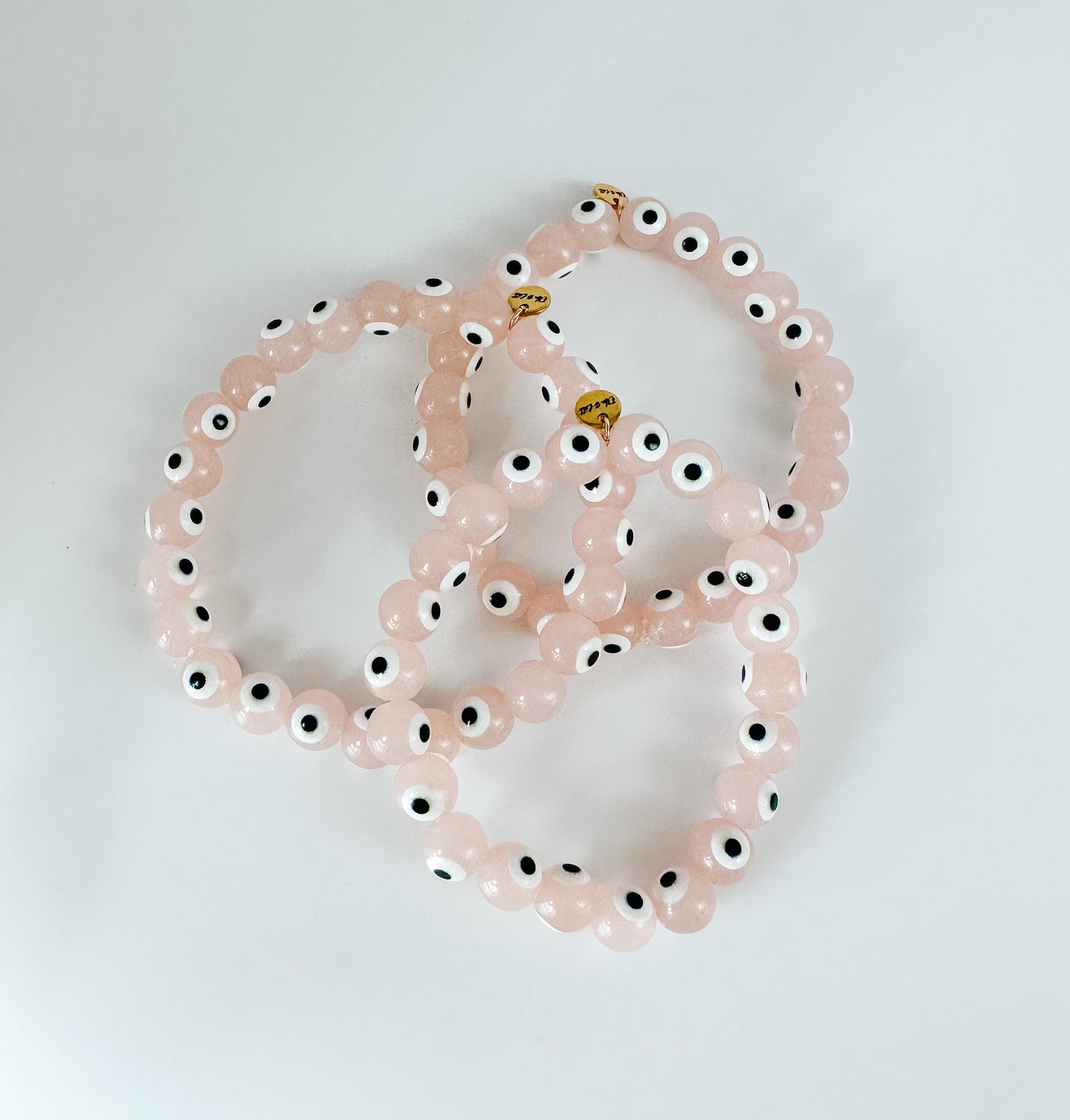 BLUSH EVIL EYE BRACELET