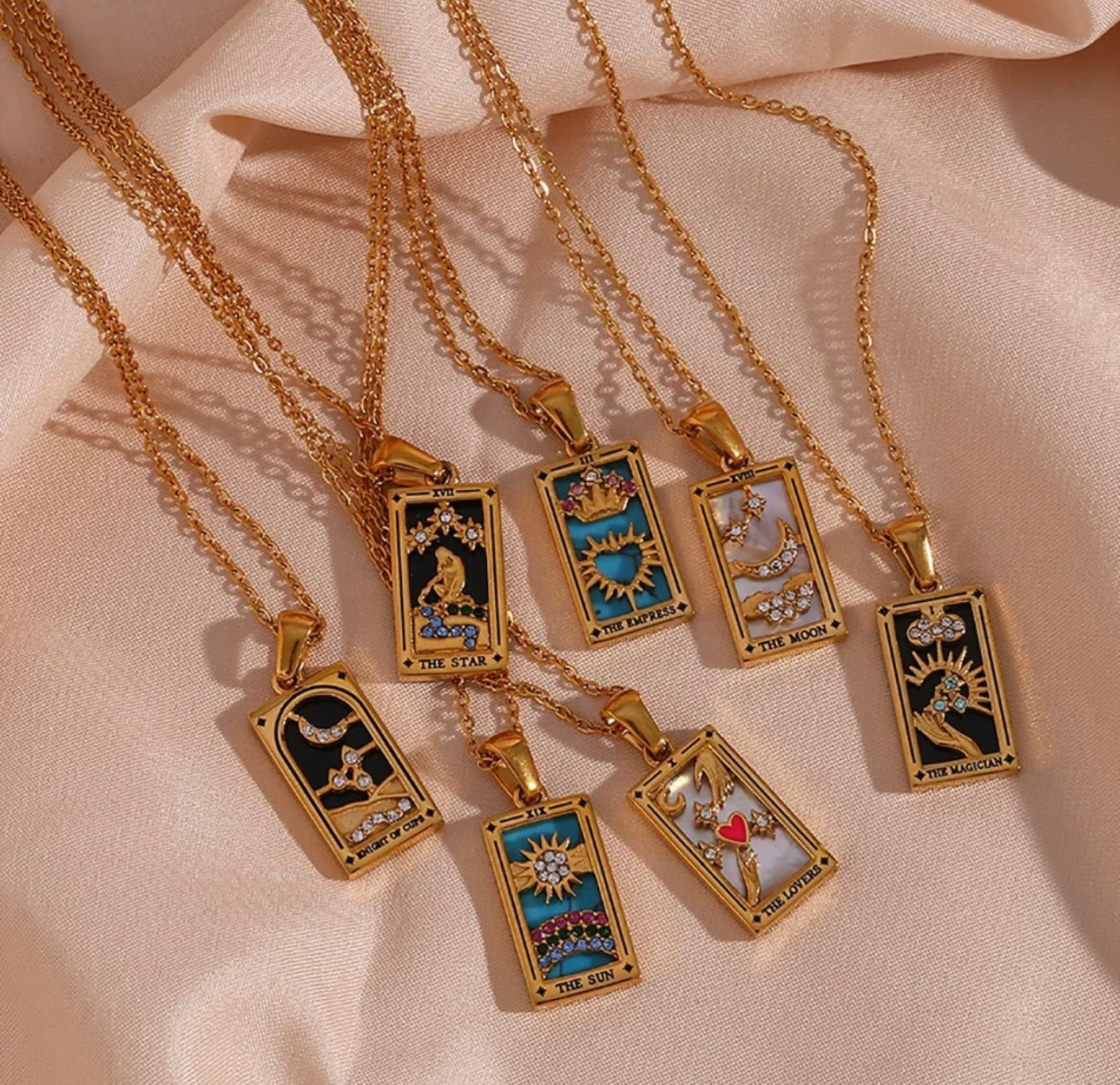TAROT CARD NECKLACES