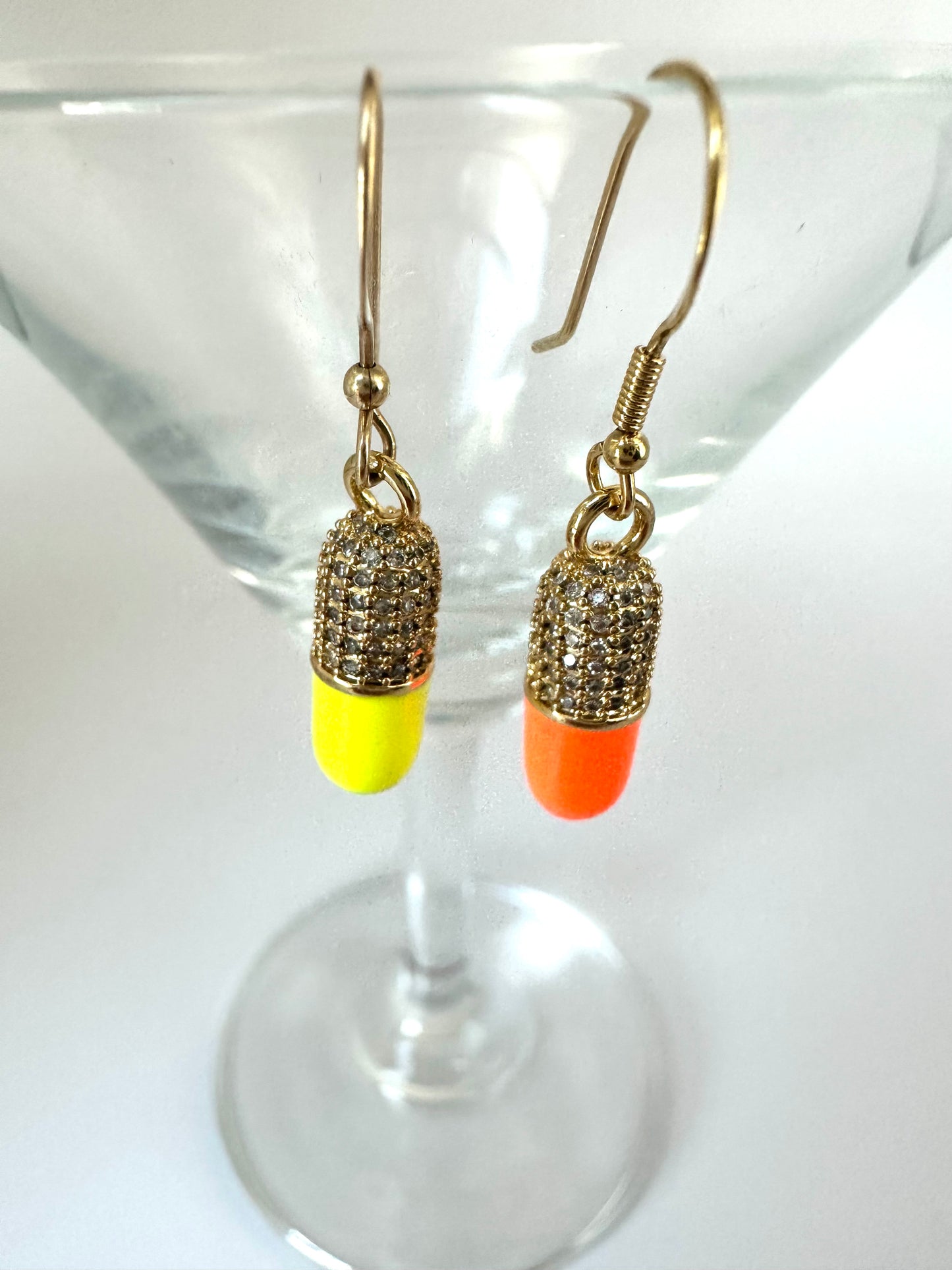 TAKE A CHILL PILL EARRINGS