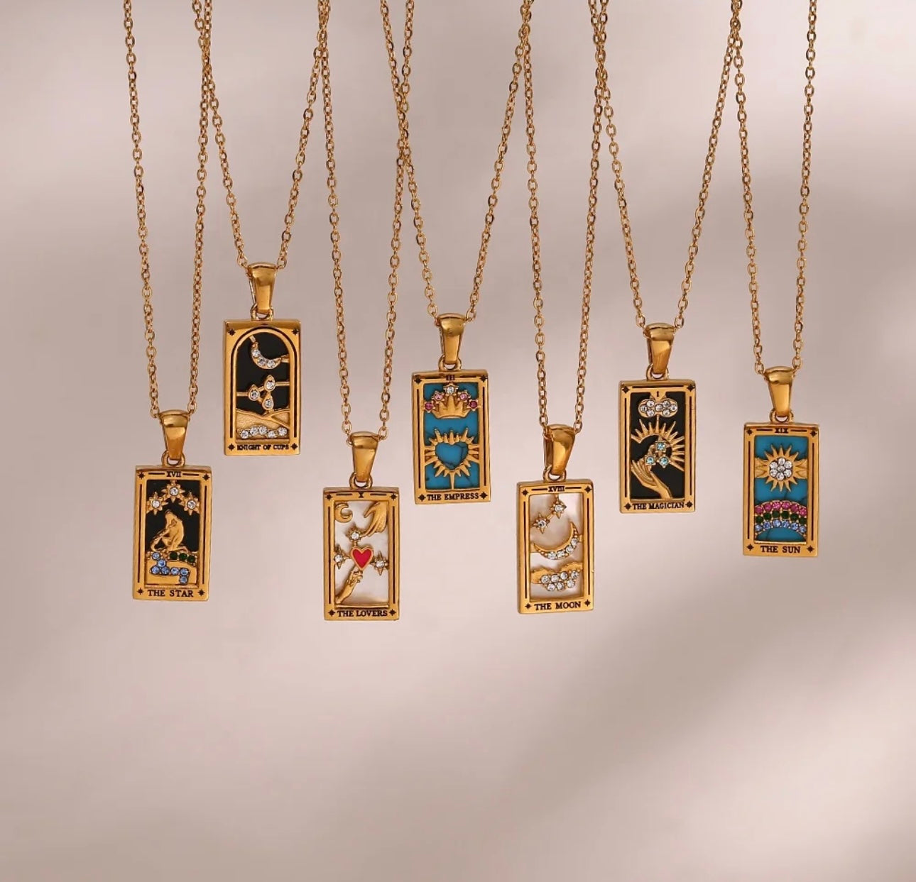 TAROT CARD NECKLACES