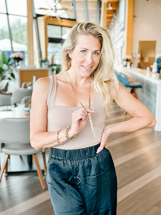 HAPPPY FACE Y NECKLACE