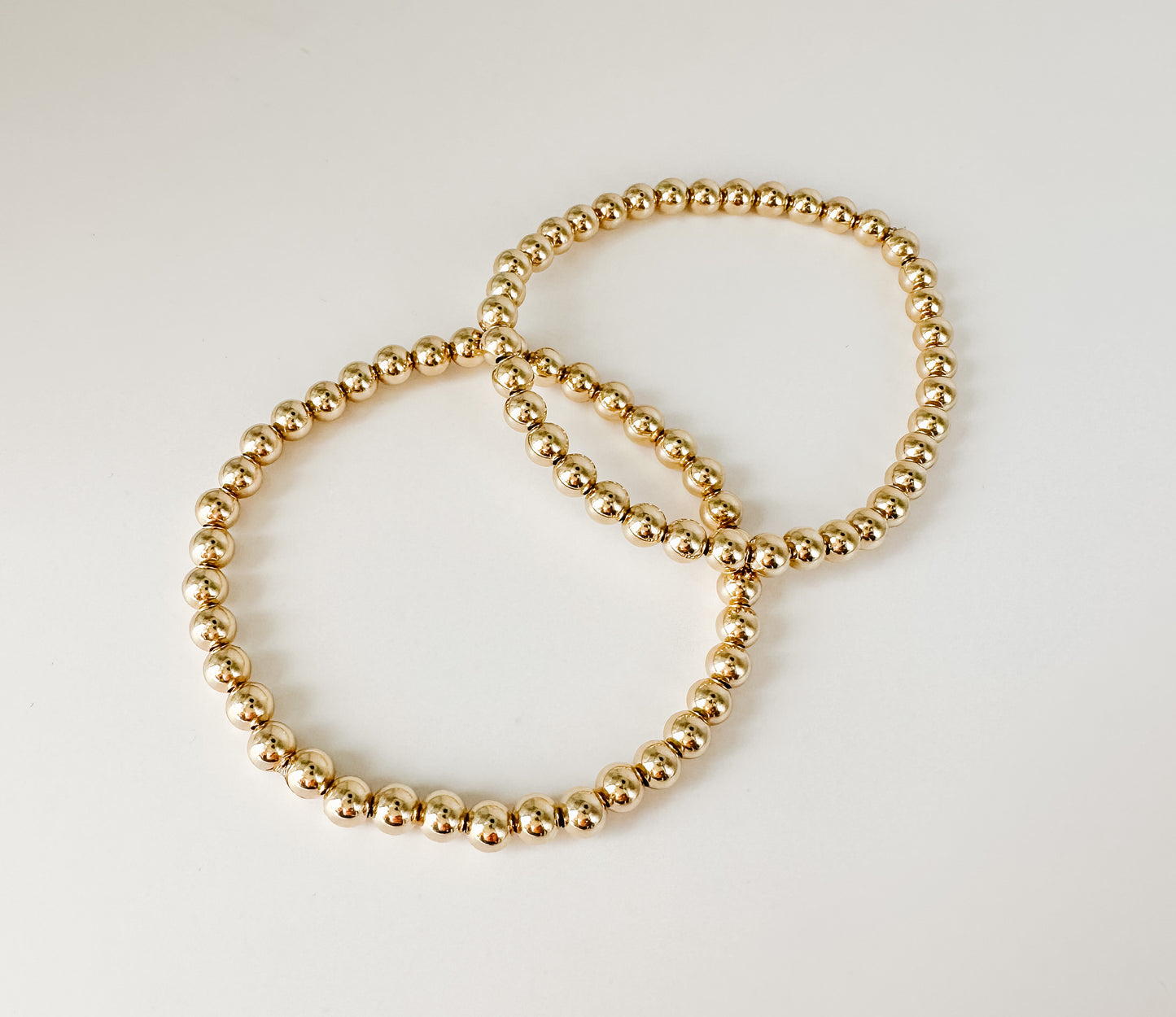 GOLD FILLED BALL BRACELETS