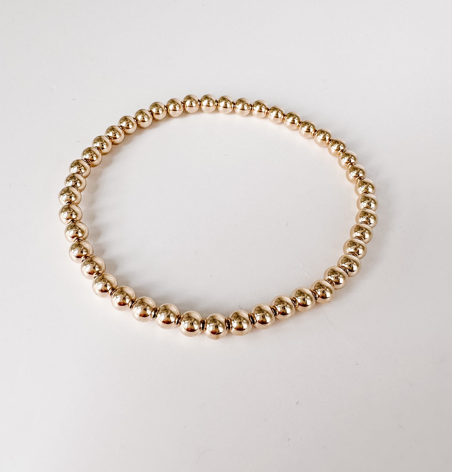 GOLD FILLED BALL BRACELETS