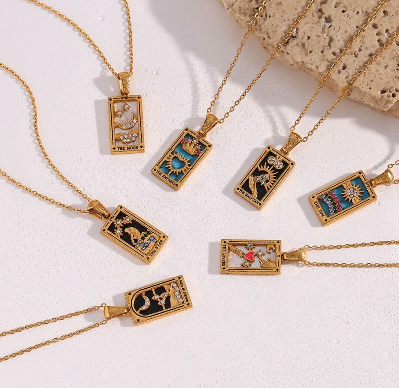 TAROT CARD NECKLACES