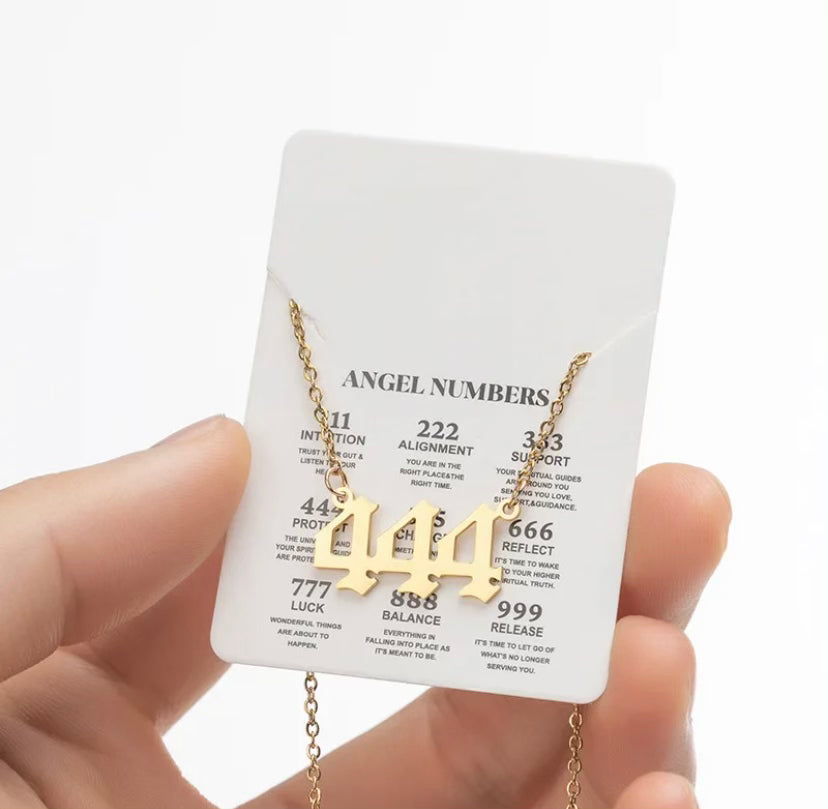 ANGEL NUMBER NECKLACE