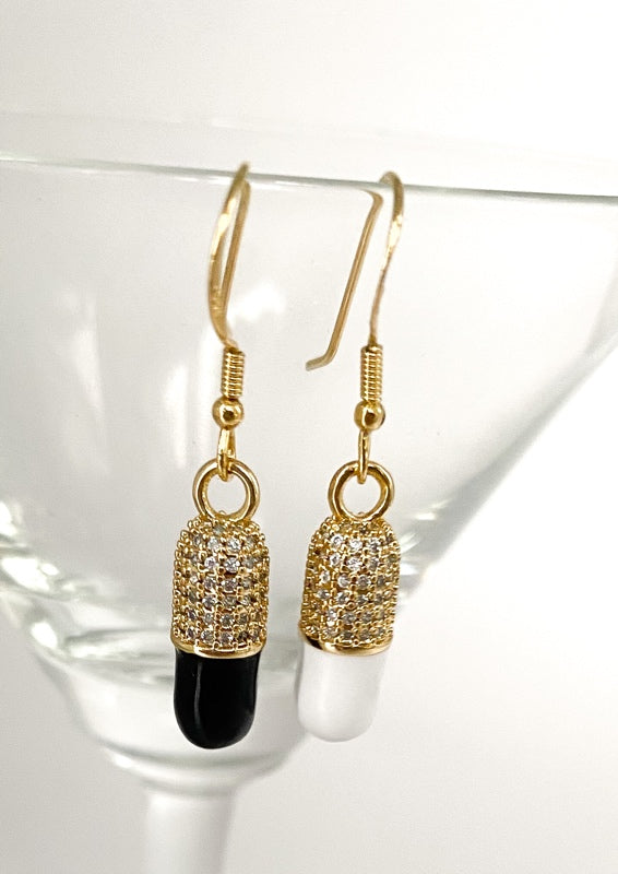 TAKE A CHILL PILL EARRINGS