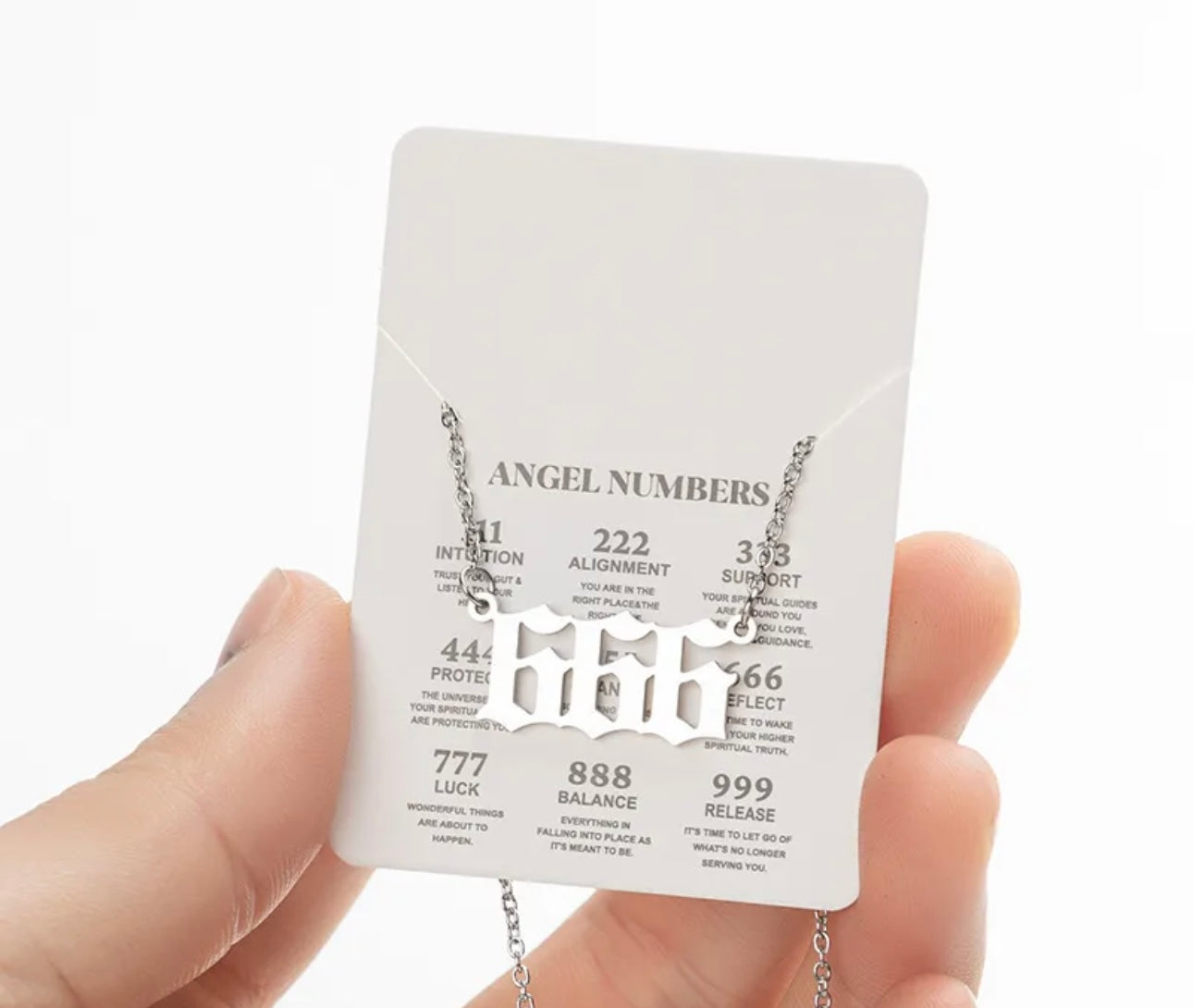 ANGEL NUMBER NECKLACE