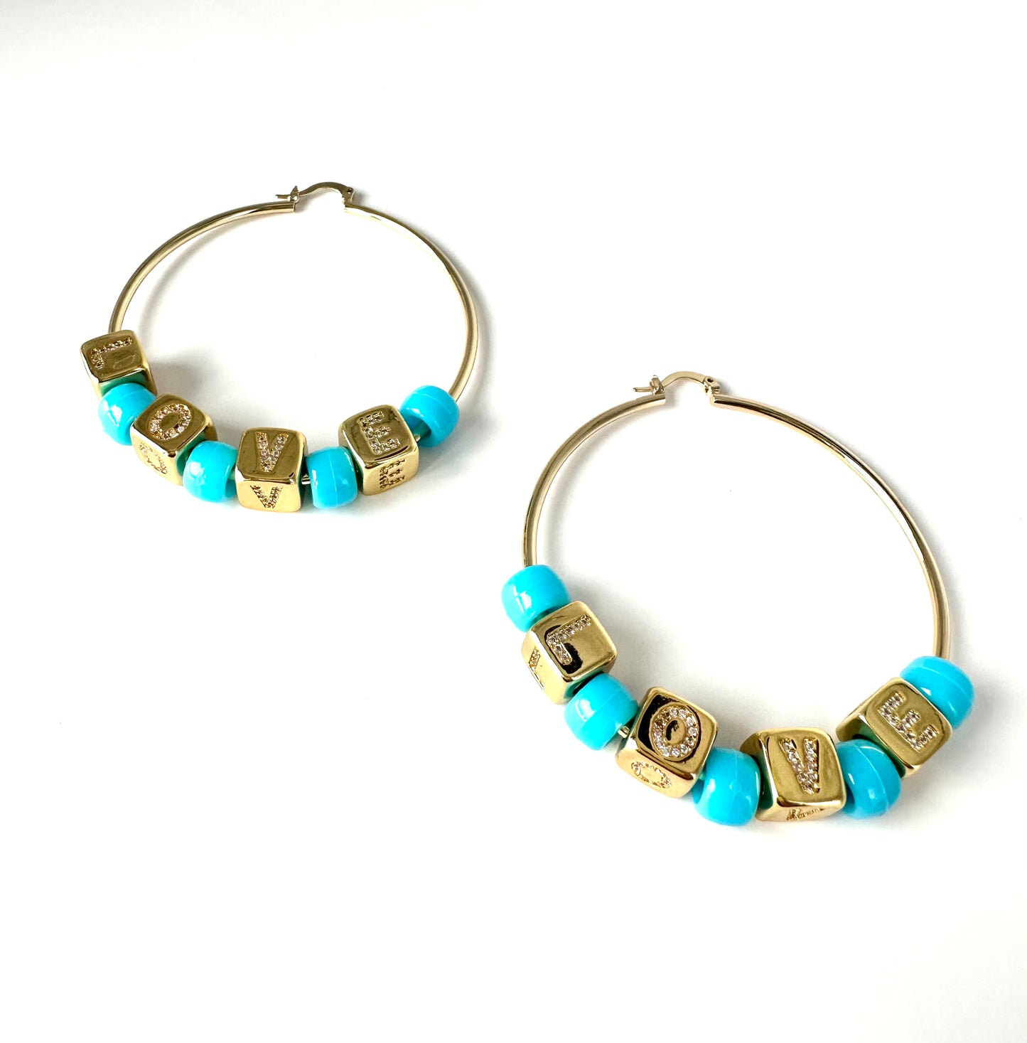 SOMETHING BLUE HOOPS