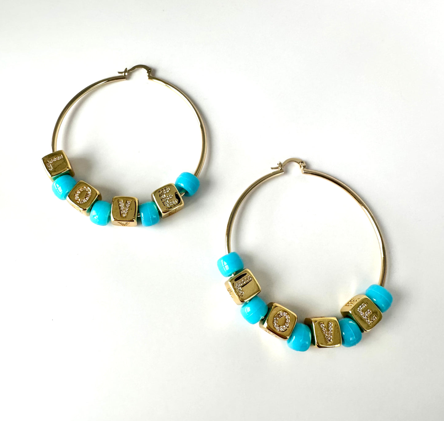 SOMETHING BLUE HOOPS