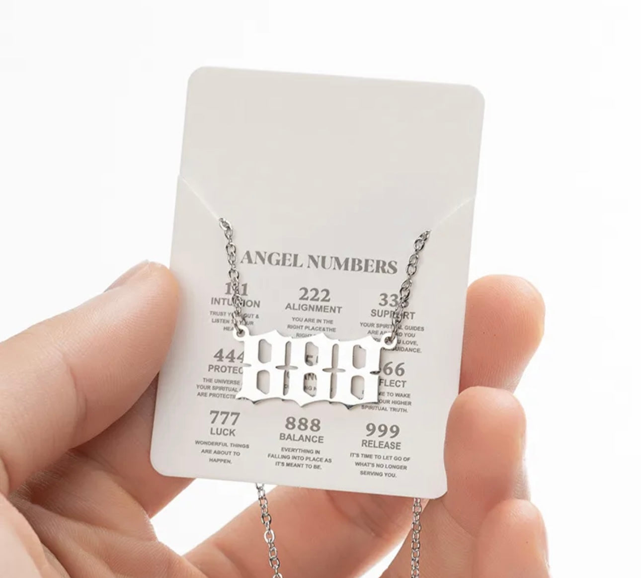 ANGEL NUMBER NECKLACE