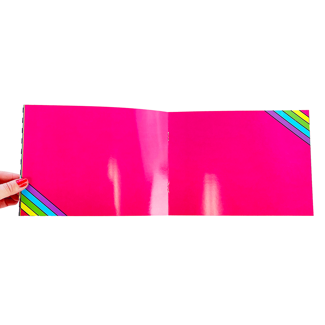 RETRO RAINBOW STICKER COLLECTOR