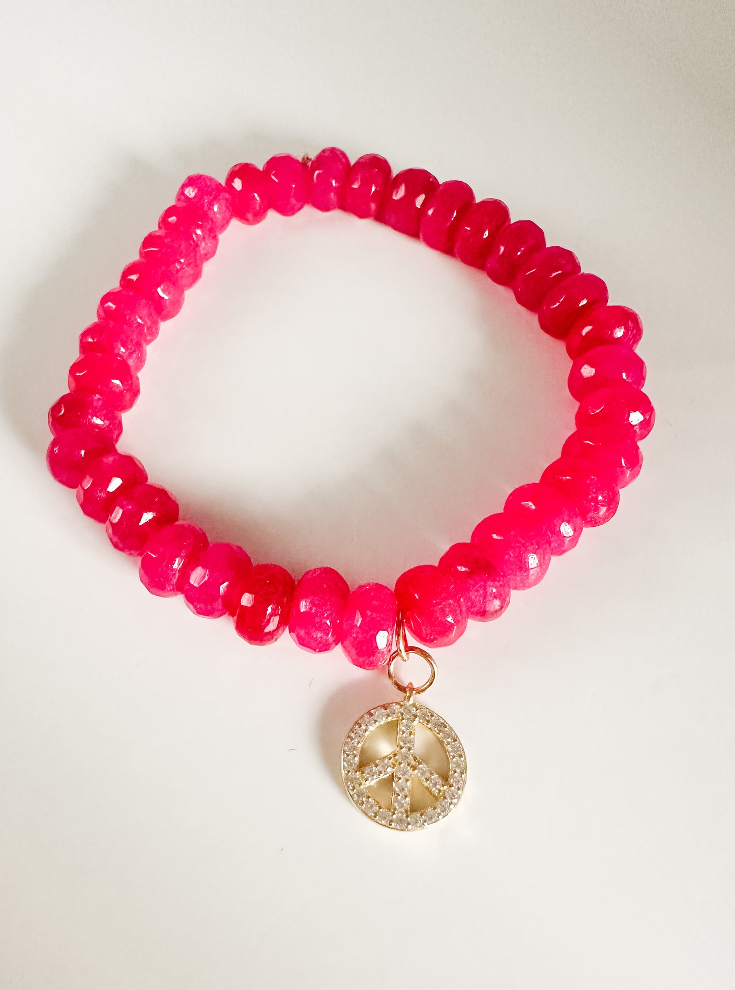 PEACE GEMSTONE BRACELET