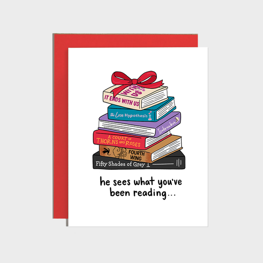 SPICEY BOOKS HOLIDAY CARD