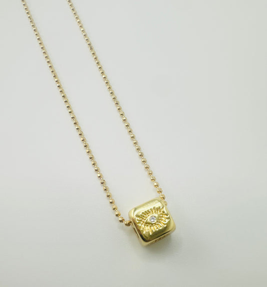 COSMIC CUBE NECKLACE