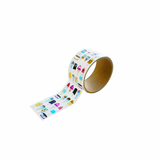 ICE CREAM STICKERS ON THE ROLL