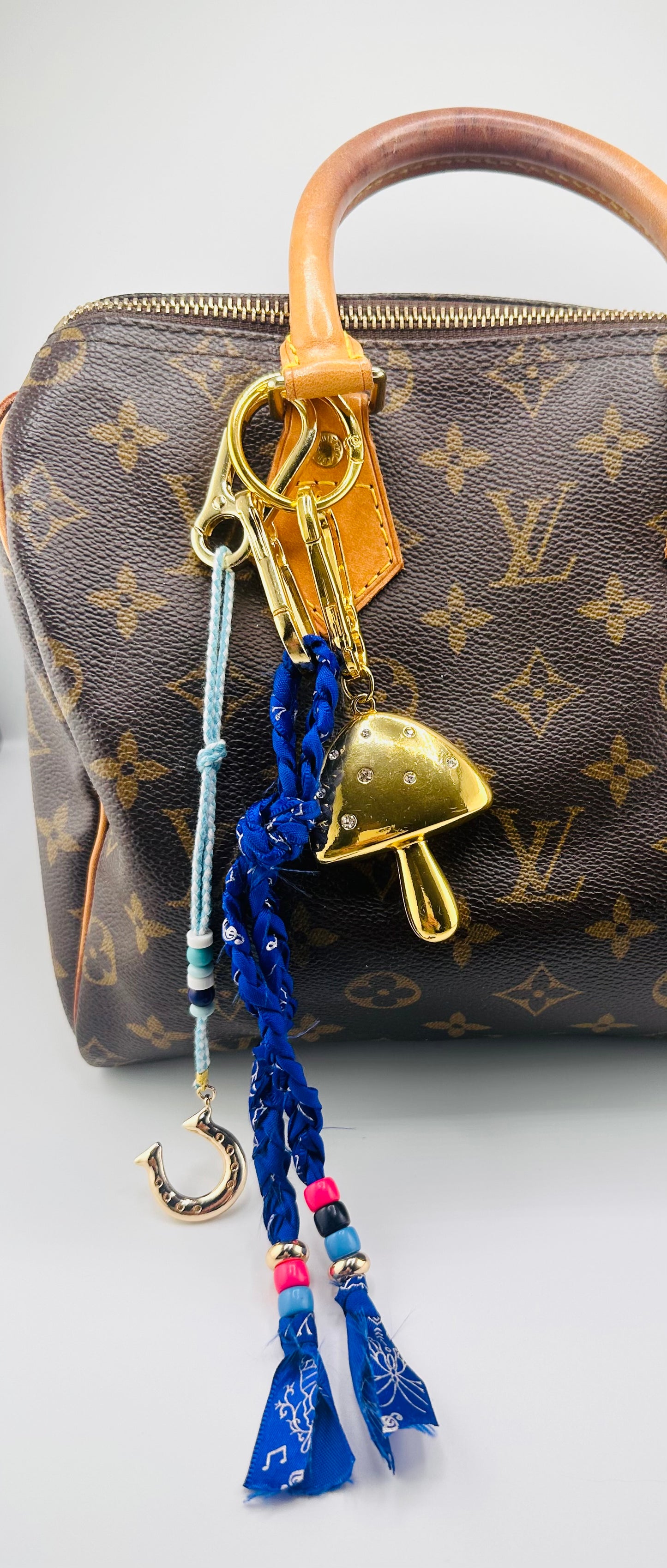 AFTER DARK BANDANA PURSE CHARM