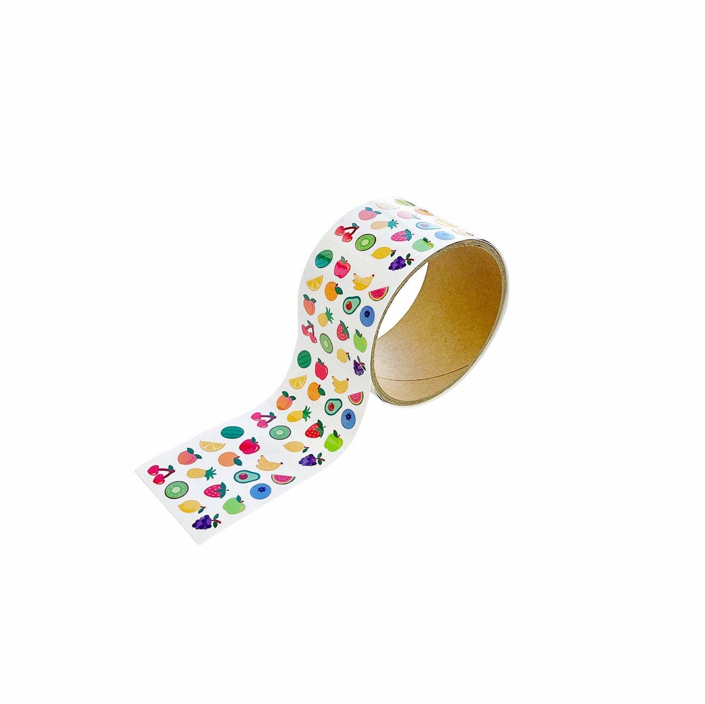 A LITTLE FRUITY STICKERS ON THE ROLL