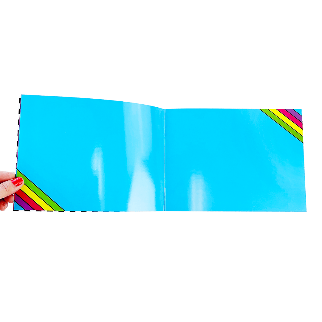 RETRO RAINBOW STICKER COLLECTOR