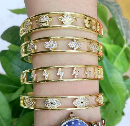 TRENDY EMOJI BANGLES