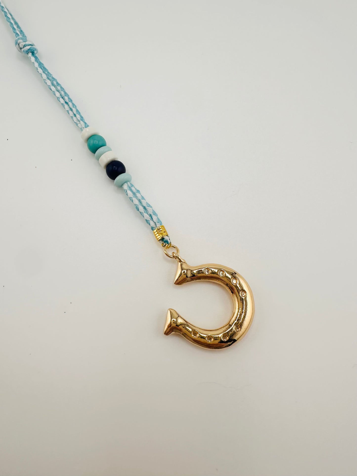 LUCKY HORSESHOE PURSE CHARM