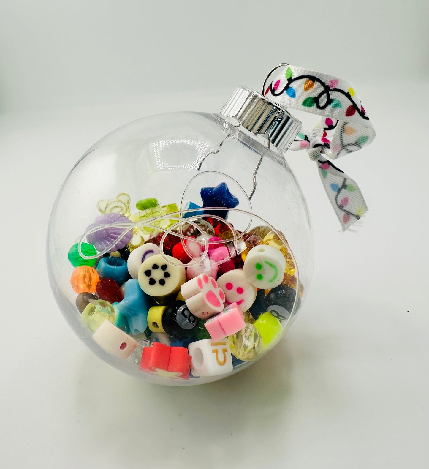 🎄 CHRISTMAS ORNAMENTS BEAD SOUP – DIY JEWELRY KIT