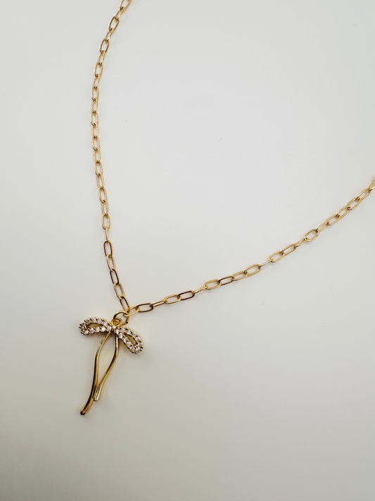 BOW NECKLACE 🎀
