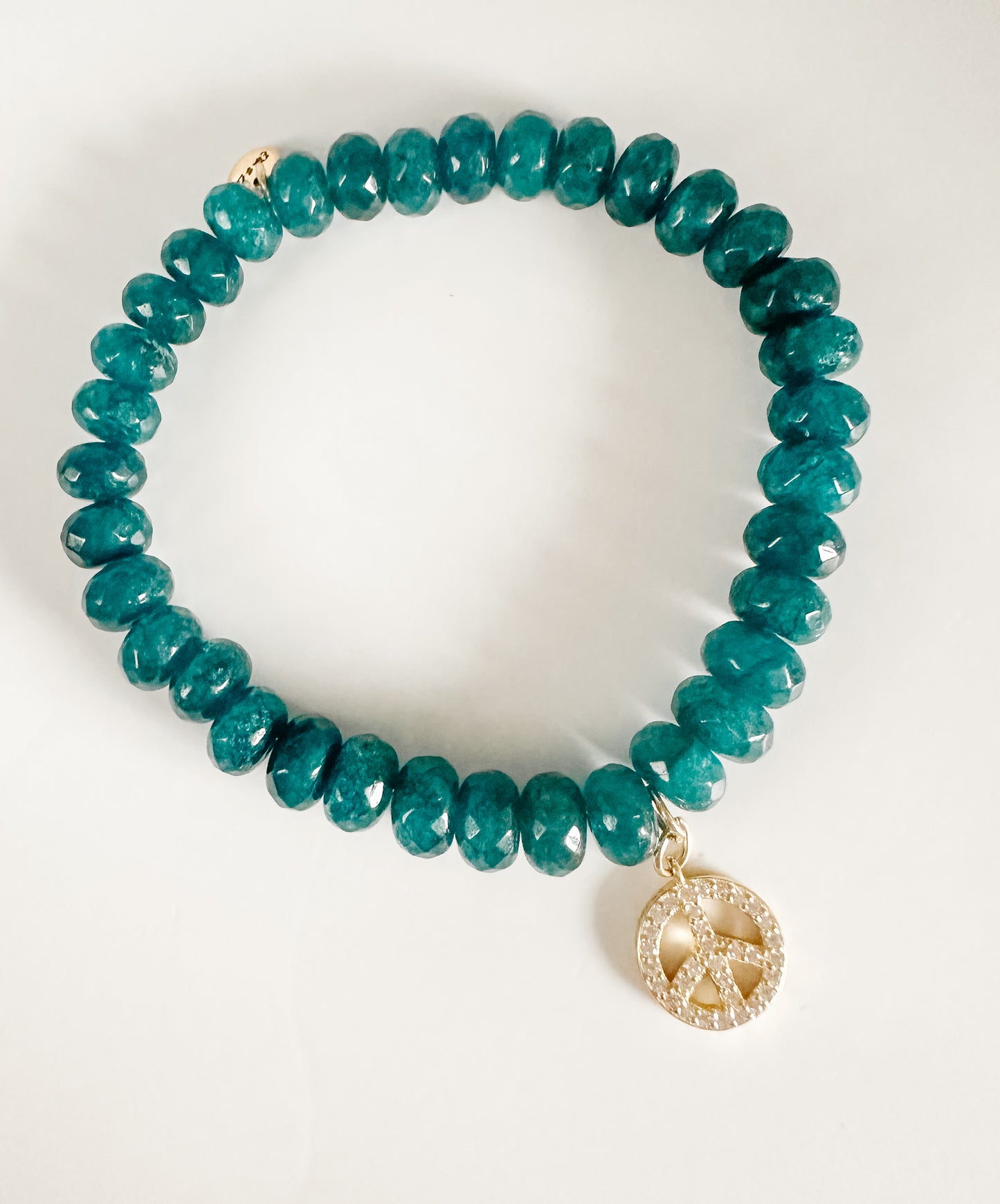 PEACE GEMSTONE BRACELET