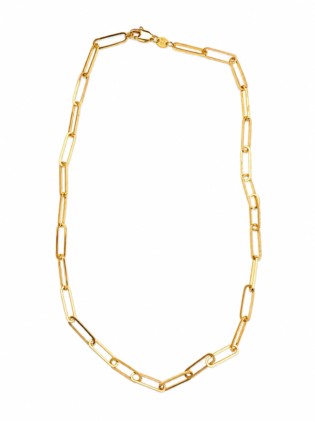 BASIC BITCH PAPER CLIP NECKLACE