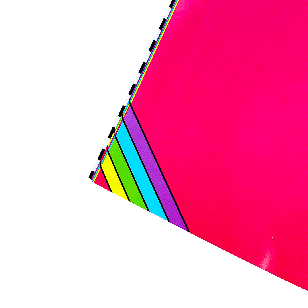 RETRO RAINBOW STICKER COLLECTOR