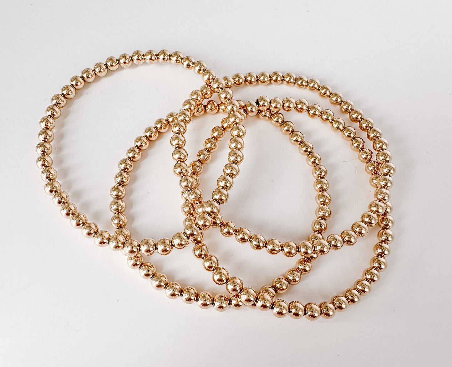 GOLD FILLED BALL BRACELETS