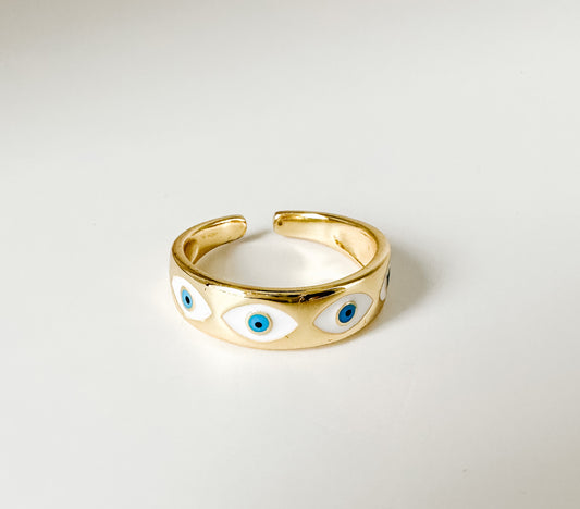 EVIL EYE RING