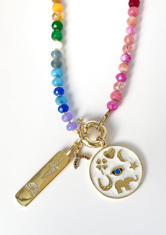 RAINBOW BRITE NECKLACE